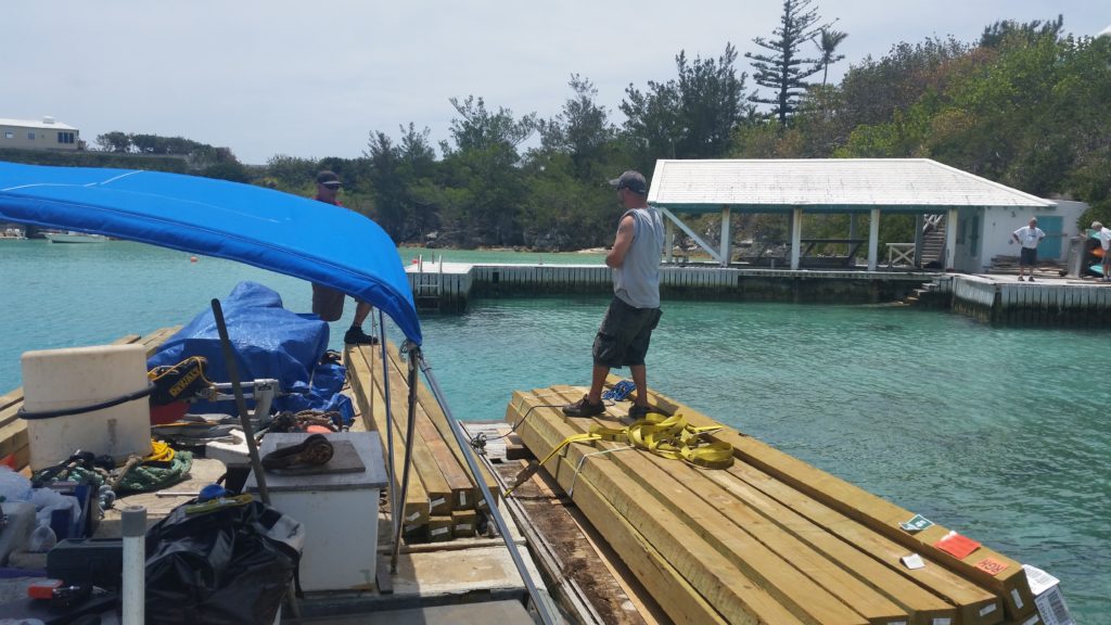 dock installation and repair bermuda